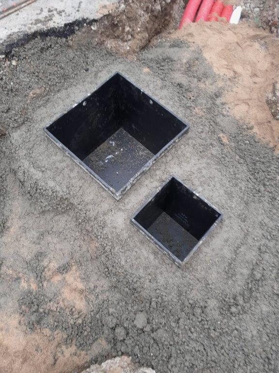 Mise en situation d’un coffrage EasyRésa sur chantier